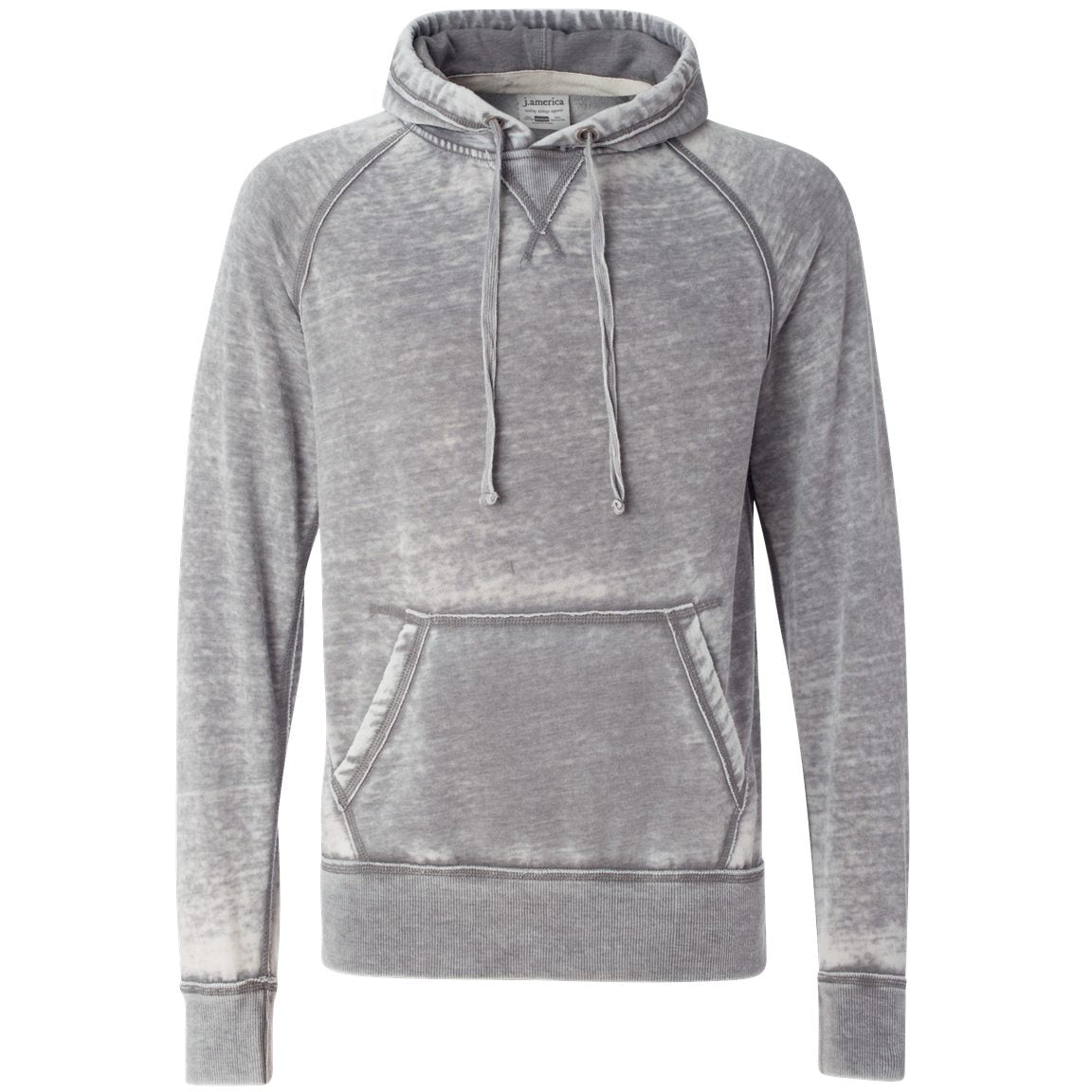 Twisted Black Sweatshirt - J. America - Cozy Fleece