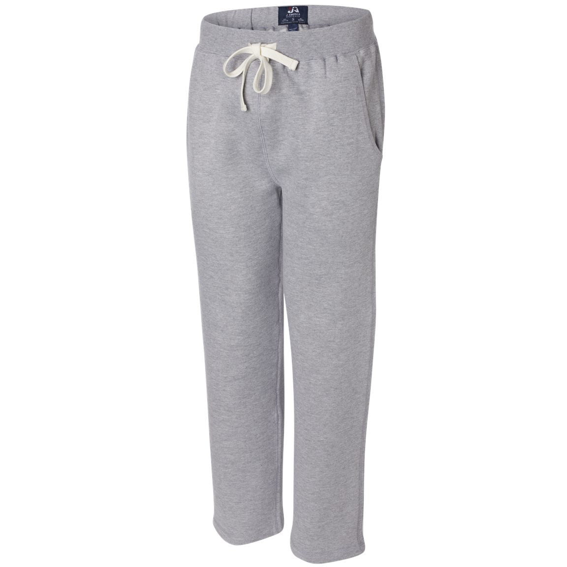 Black Sweatpants - J. America - Premium Open Bottom