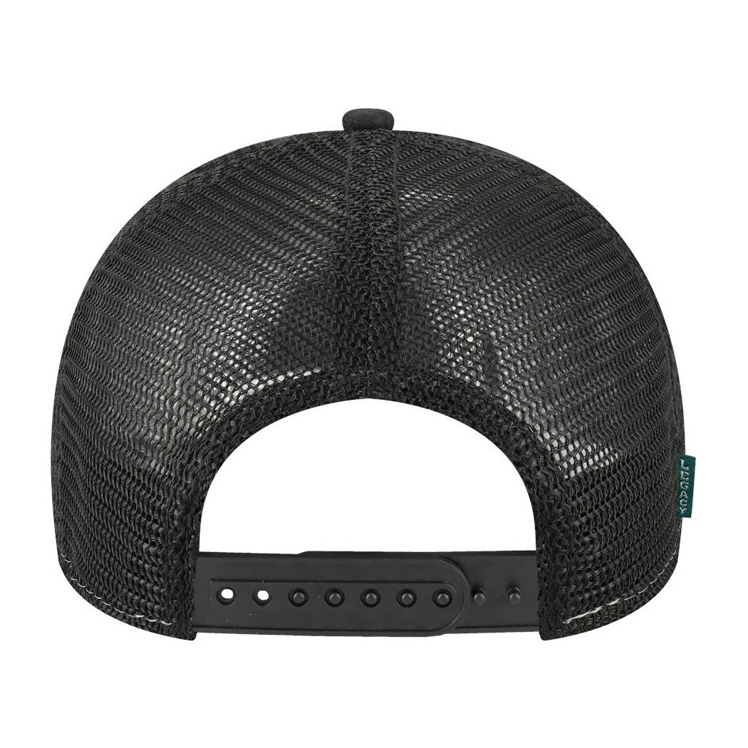 Black/Caramel/Dark Grey Ball Caps - Legacy - Mid-Pro Snapback