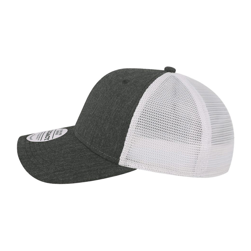 Black/Caramel/Dark Grey Ball Caps - Legacy - Mid-Pro Snapback
