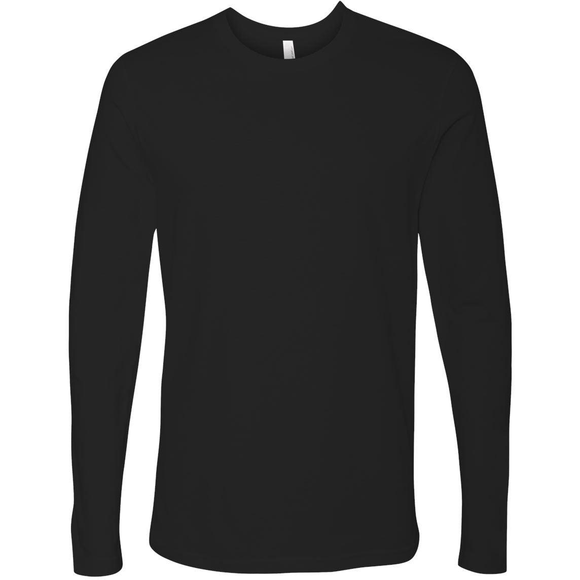 Black T-Shirts - Comfortable Tee - Next Level - Cotton Crew