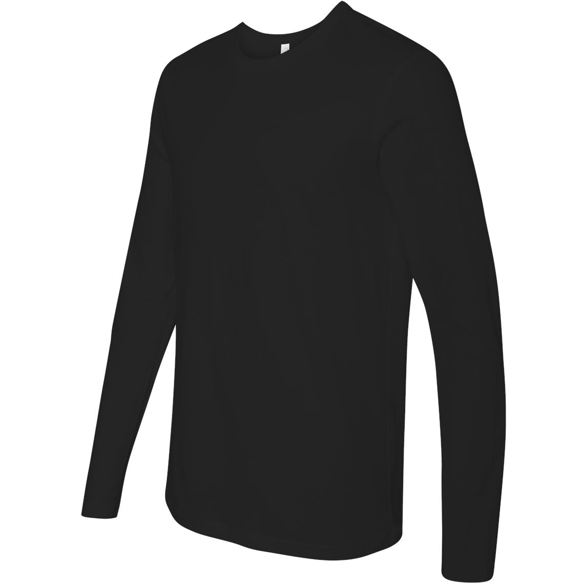Black T-Shirts - Comfortable Tee - Next Level - Cotton Crew
