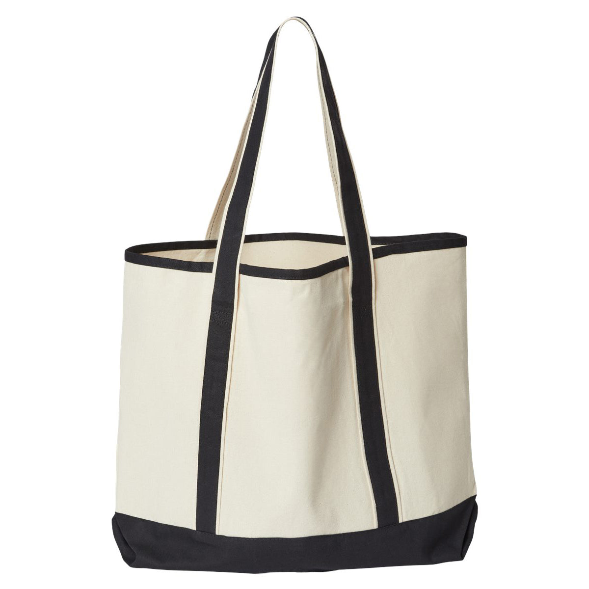 Natural/Black Tote - OAD - Stylish Storage Option