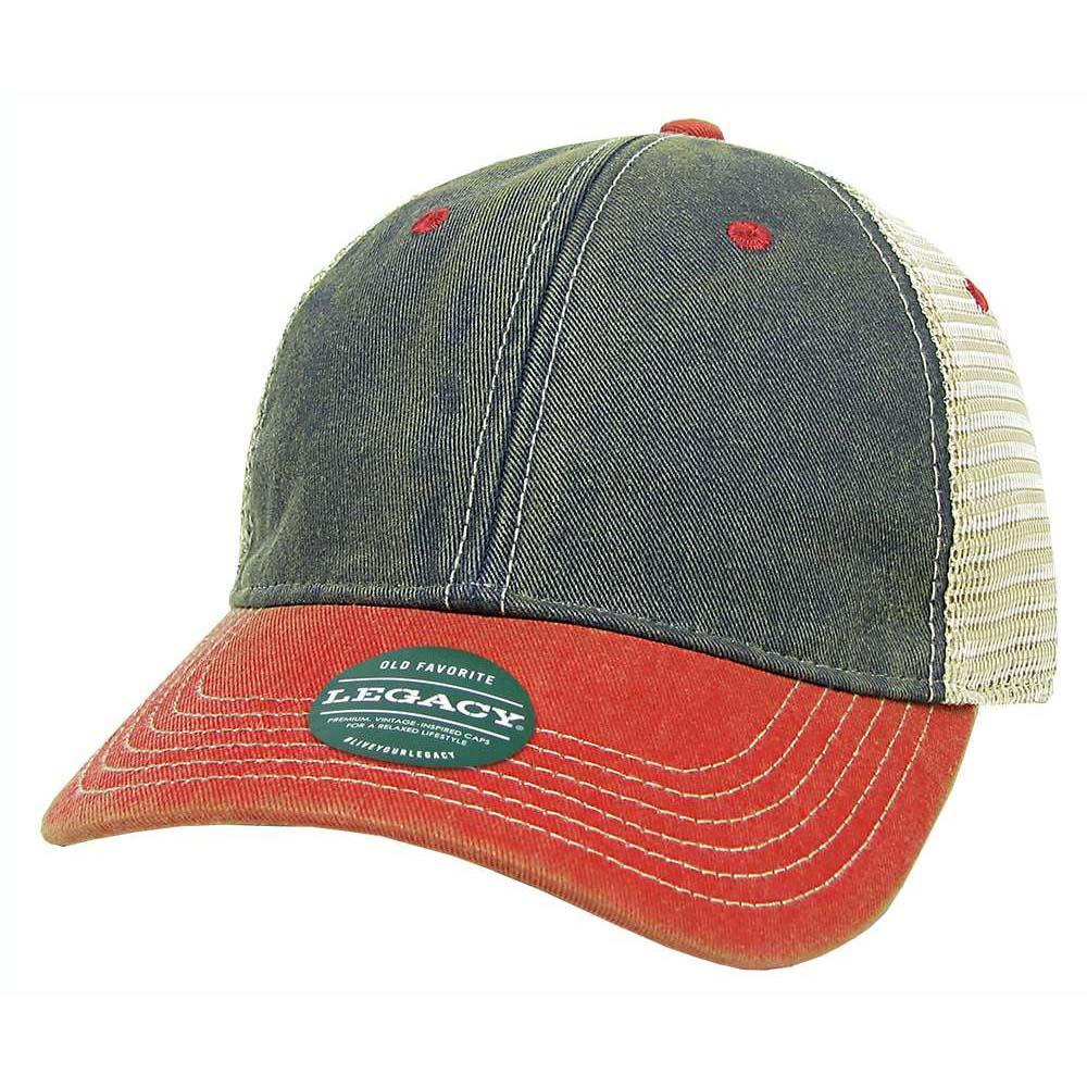 Black/Cardinal/Khaki Ball Caps - Legacy - Unique Style