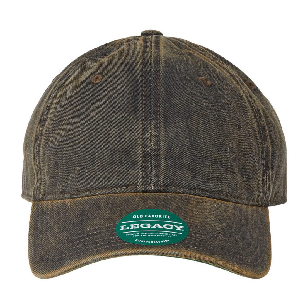 Black Ball Cap - Legacy - Cotton Twill Design