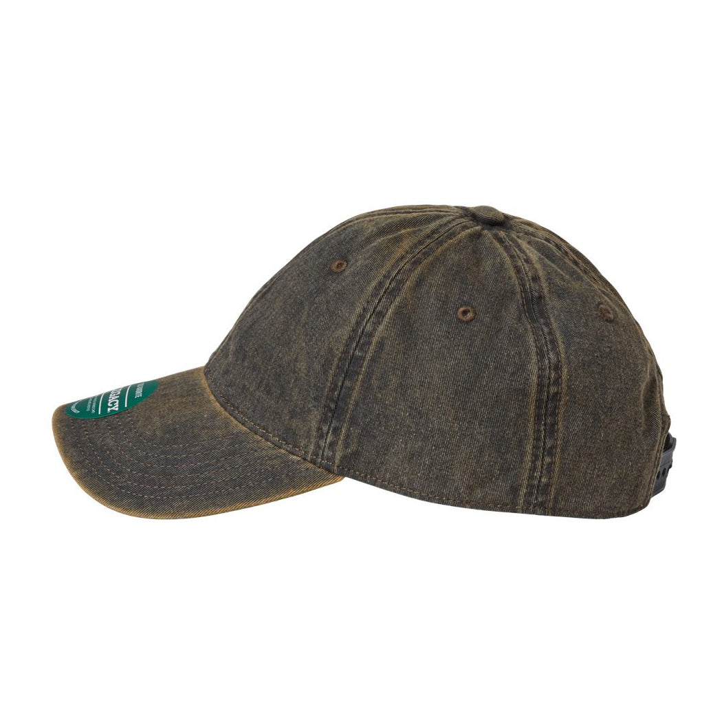 Black Ball Cap - Legacy - Cotton Twill Design