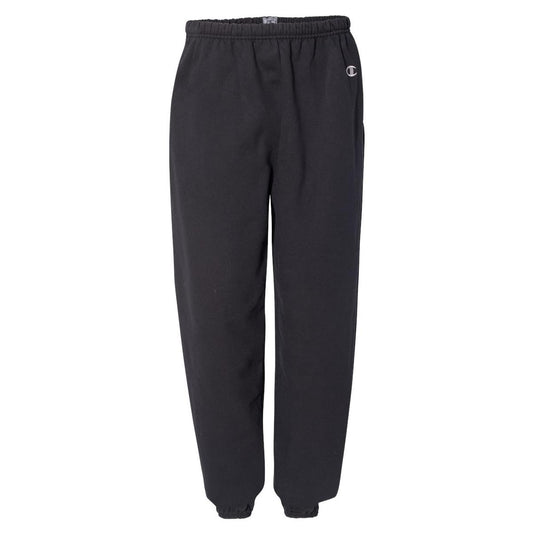 Black Sweatpants - Champion - Comfortable Cotton Blend