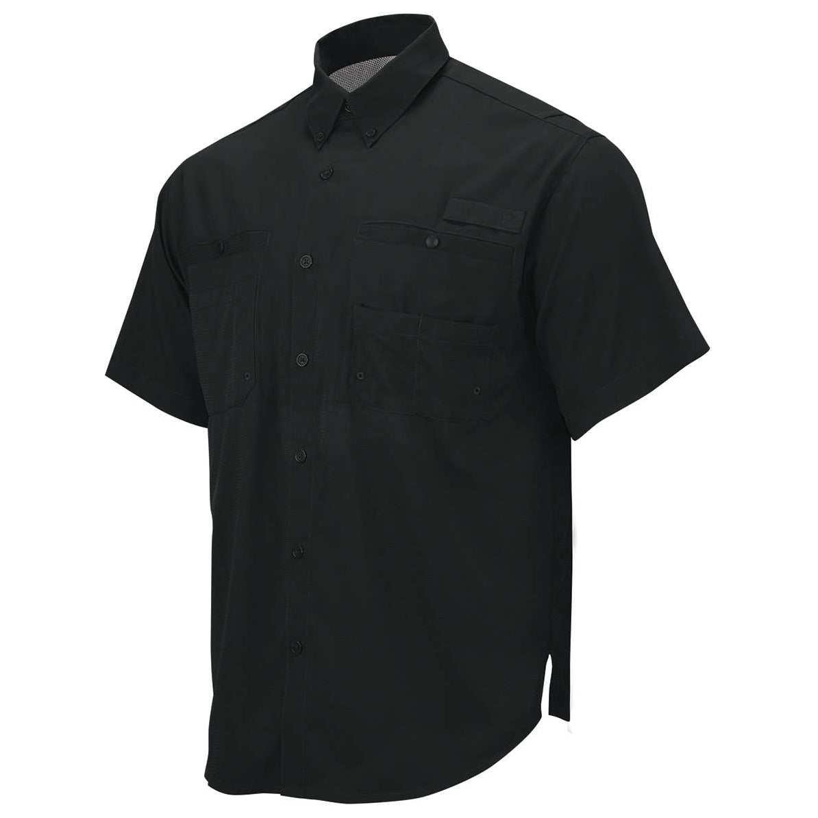 Black Button Up Shirts - Paragon - Performance Fabric