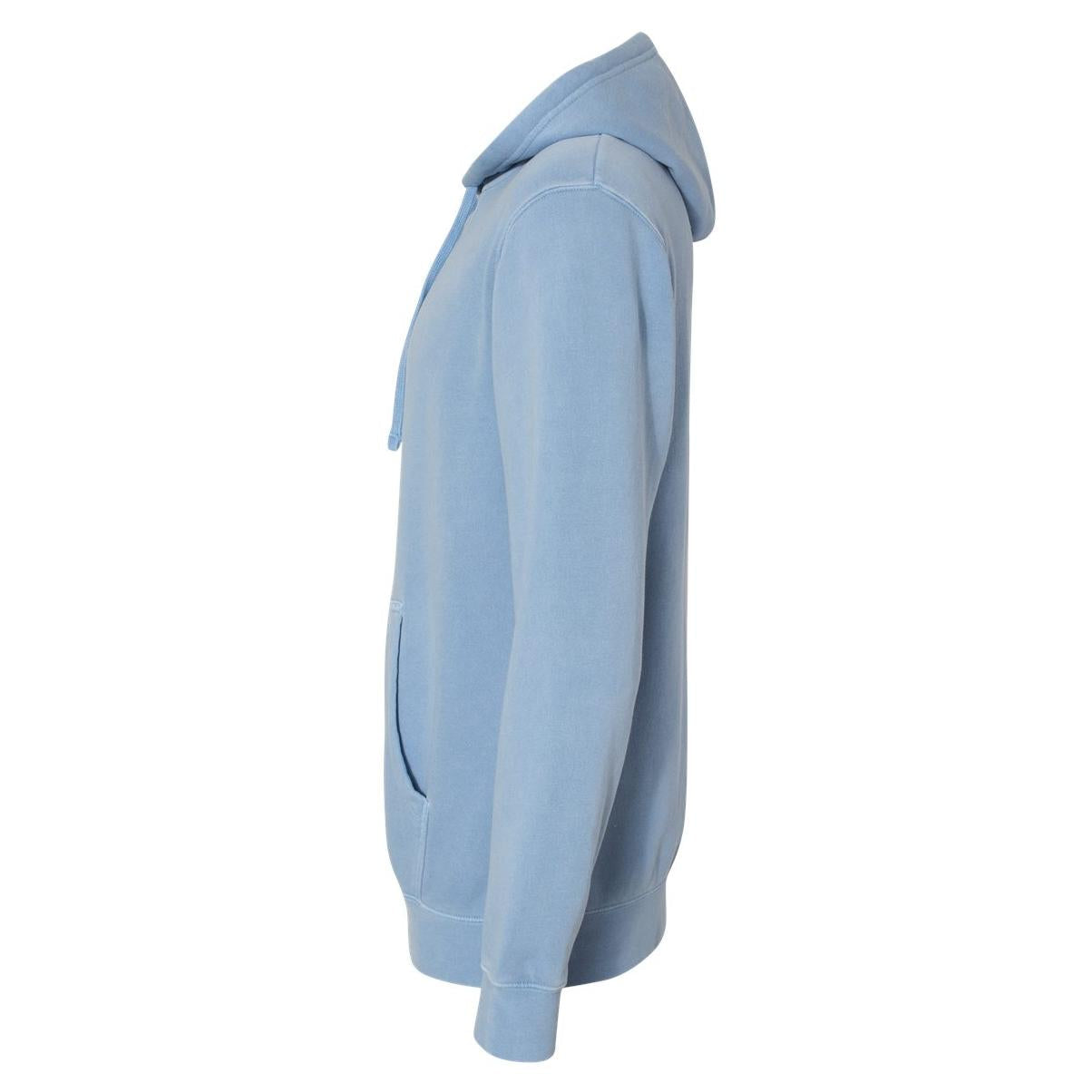Pigment Black Sweatshirt - Independent Trading Co. - Heavyweight Dyed