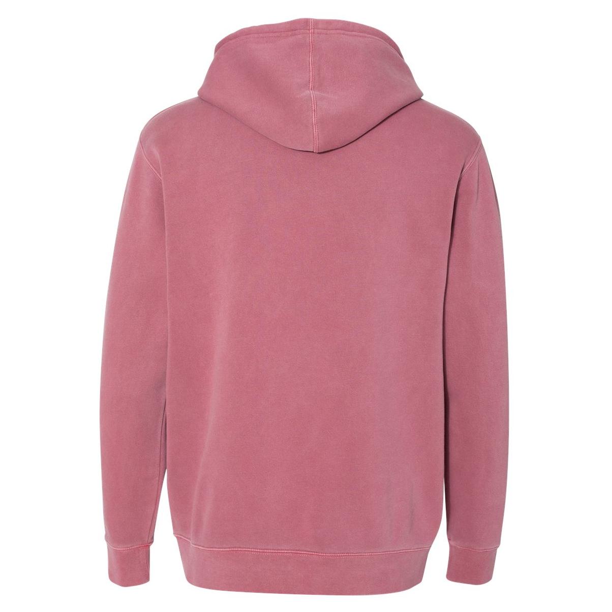 Pigment Black Sweatshirt - Independent Trading Co. - Heavyweight Dyed