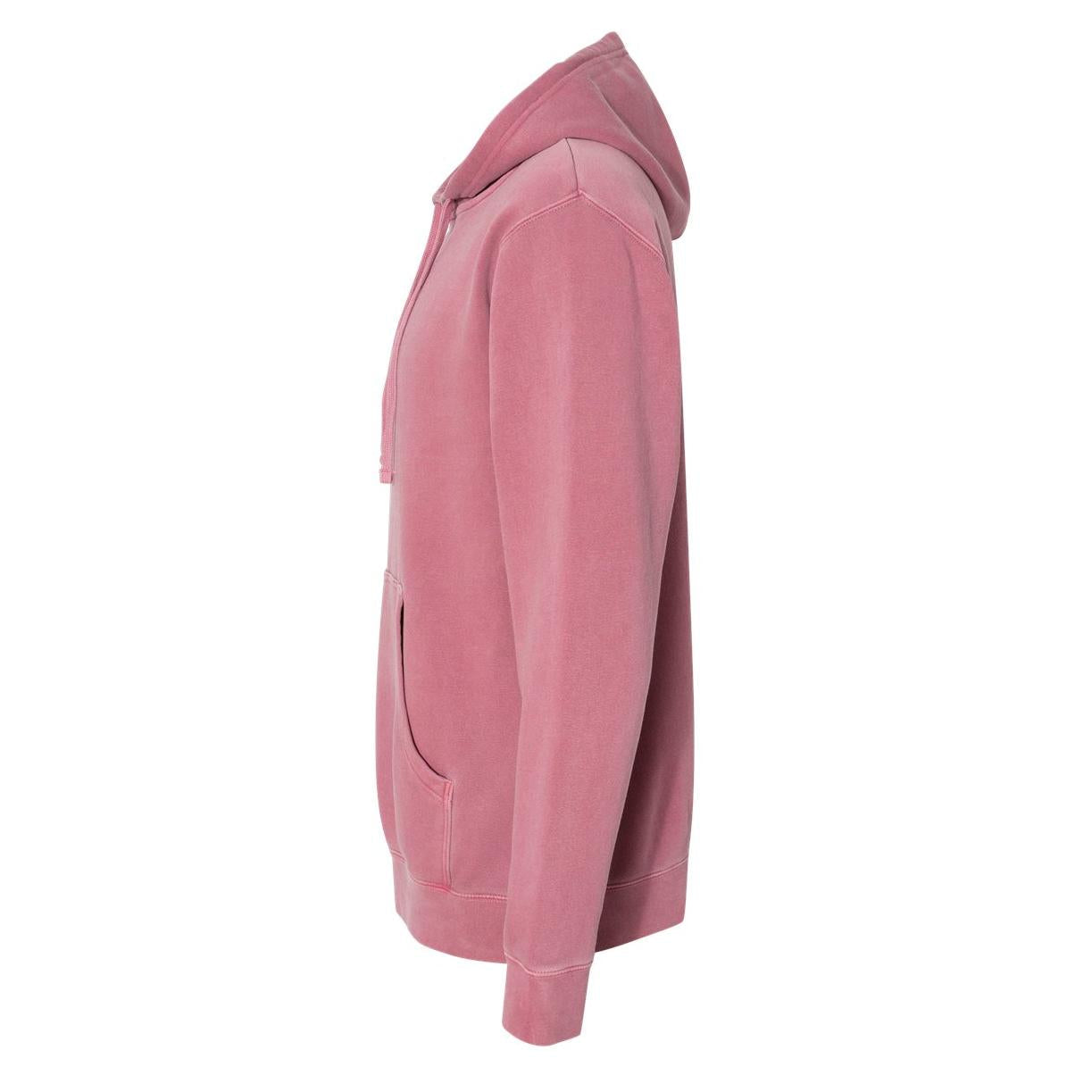 Pigment Black Sweatshirt - Independent Trading Co. - Heavyweight Dyed