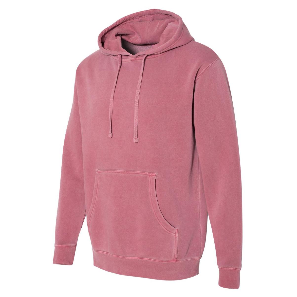 Pigment Black Sweatshirt - Independent Trading Co. - Heavyweight Dyed