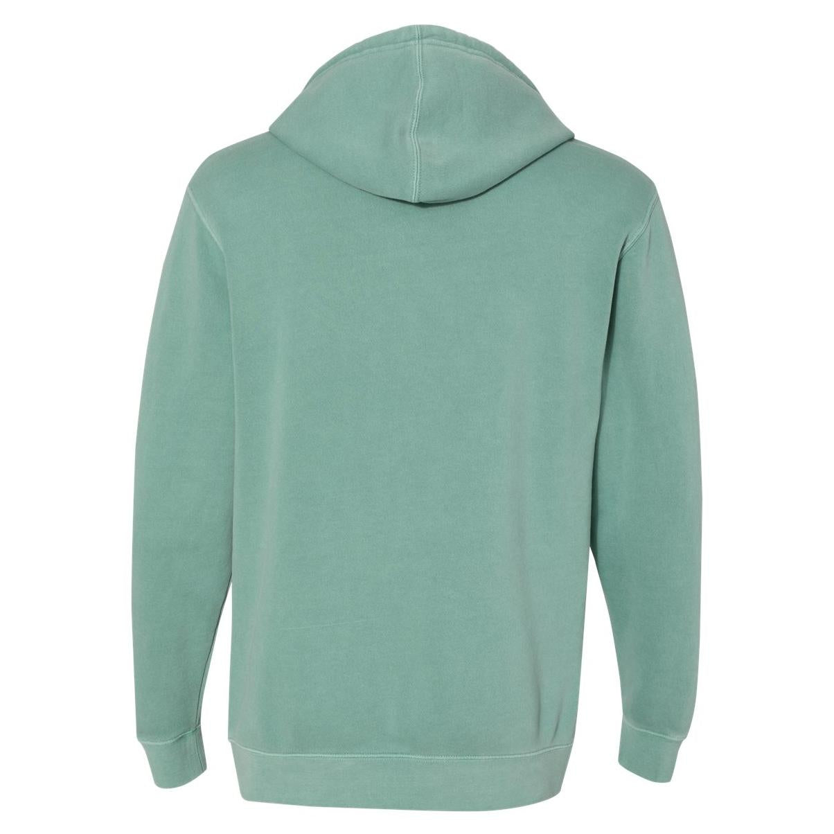 Pigment Black Sweatshirt - Independent Trading Co. - Heavyweight Dyed