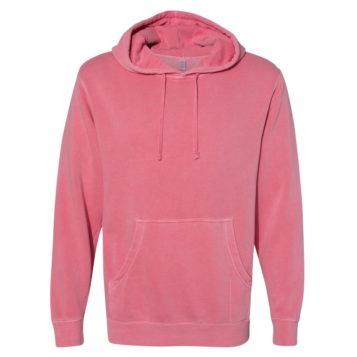 Pigment Black Sweatshirt - Independent Trading Co. - Heavyweight Dyed