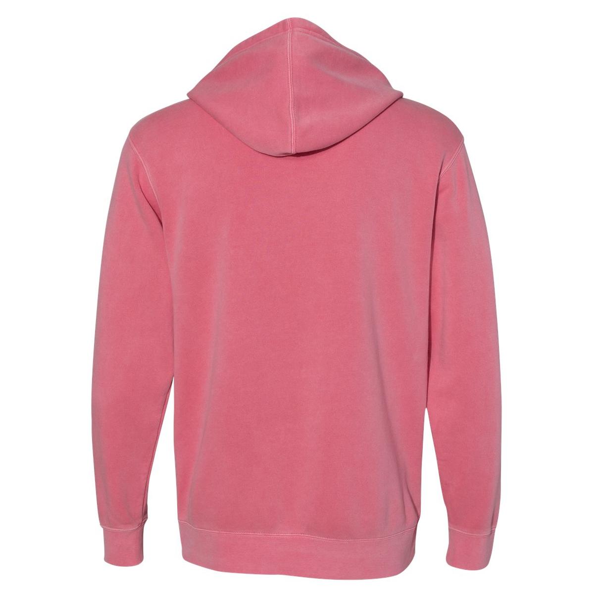 Pigment Black Sweatshirt - Independent Trading Co. - Heavyweight Dyed