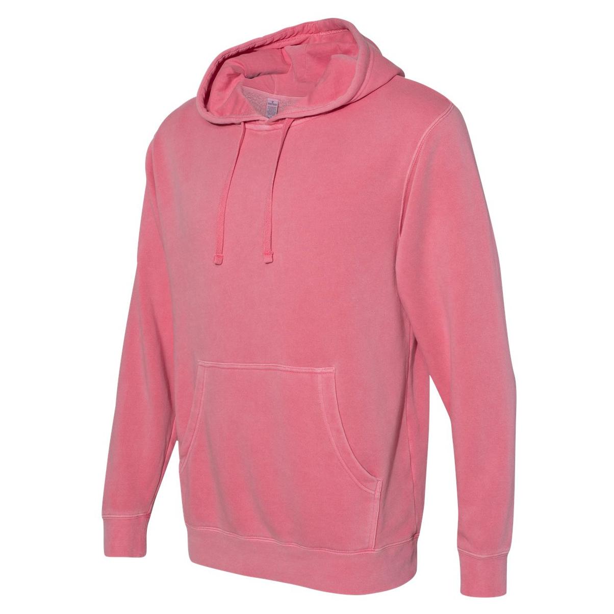 Pigment Black Sweatshirt - Independent Trading Co. - Heavyweight Dyed