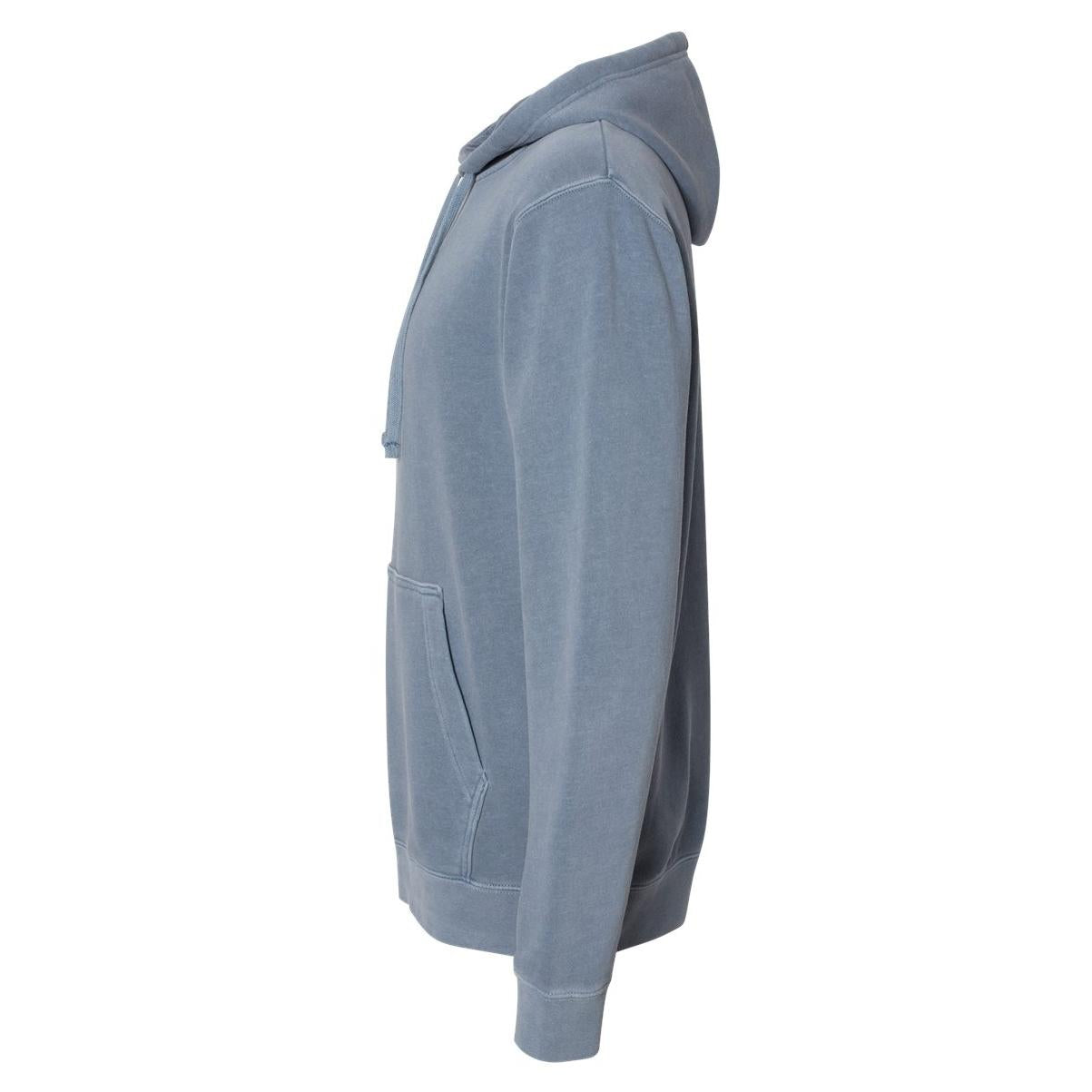 Pigment Black Sweatshirt - Independent Trading Co. - Heavyweight Dyed
