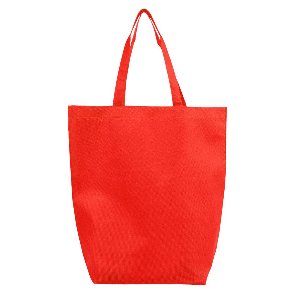 Black Tote Bags - Q-Tees - Non-Woven Durable