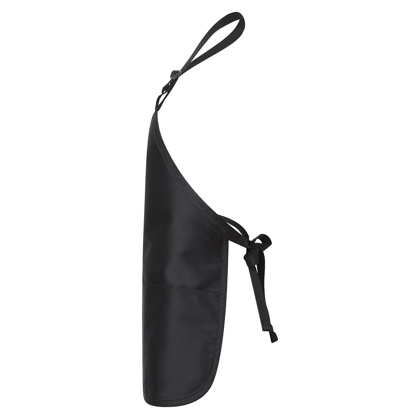 Black Aprons - Q-Tees - Full-Length With Pouch Pocket