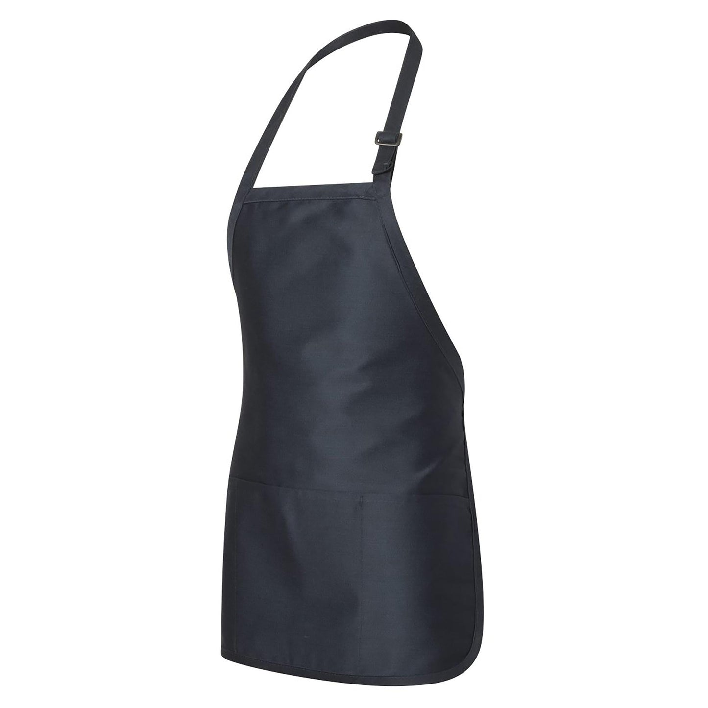 Black Aprons - Q-Tees - Full-Length With Pouch Pocket