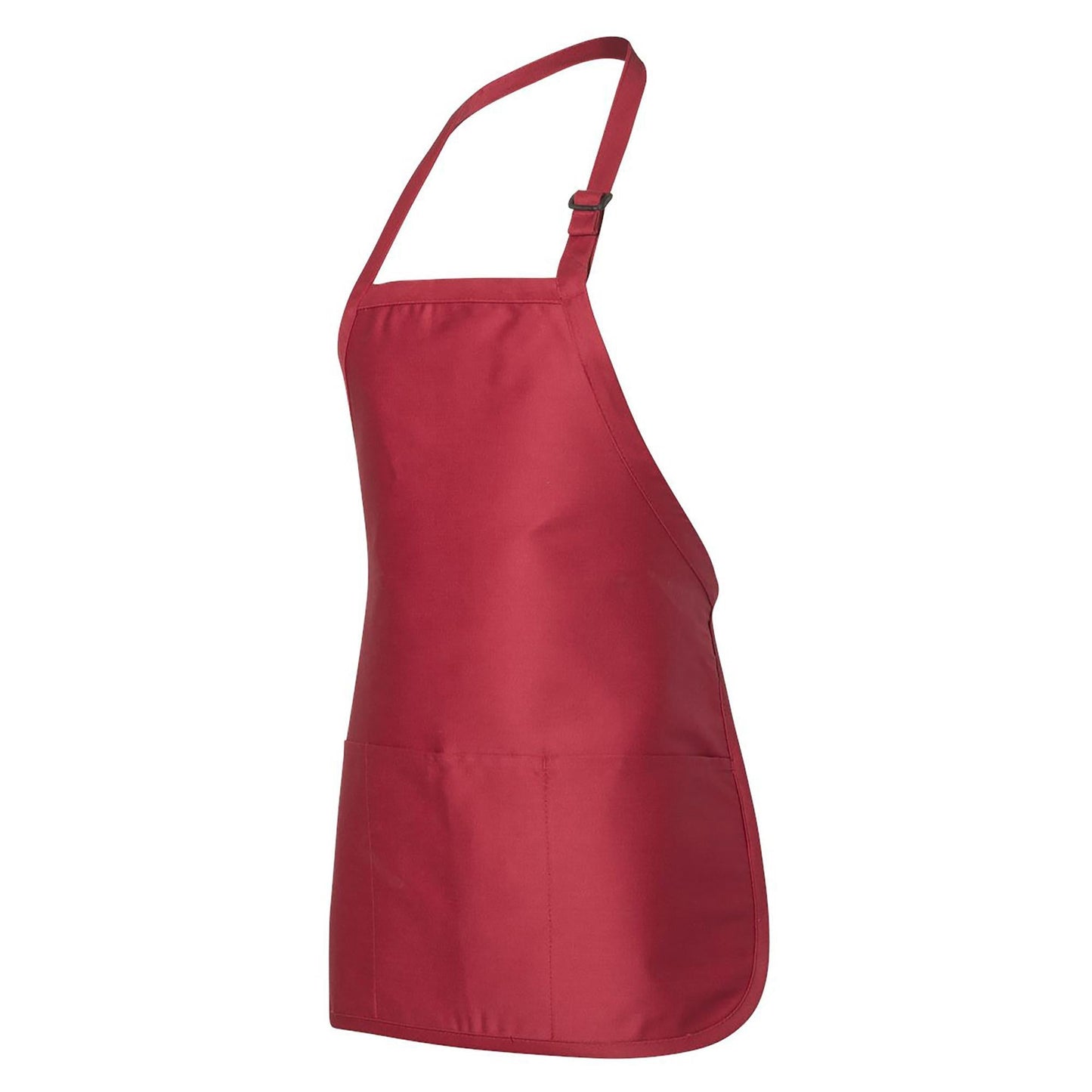 Black Aprons - Q-Tees - Full-Length With Pouch Pocket