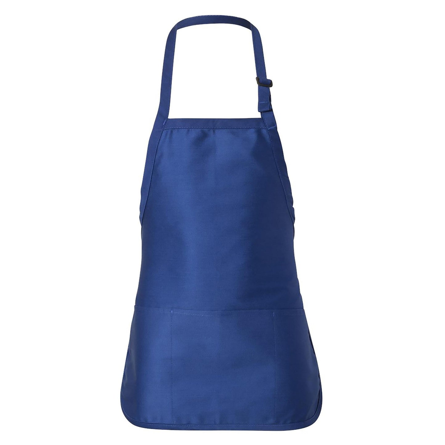 Black Aprons - Q-Tees - Full-Length With Pouch Pocket