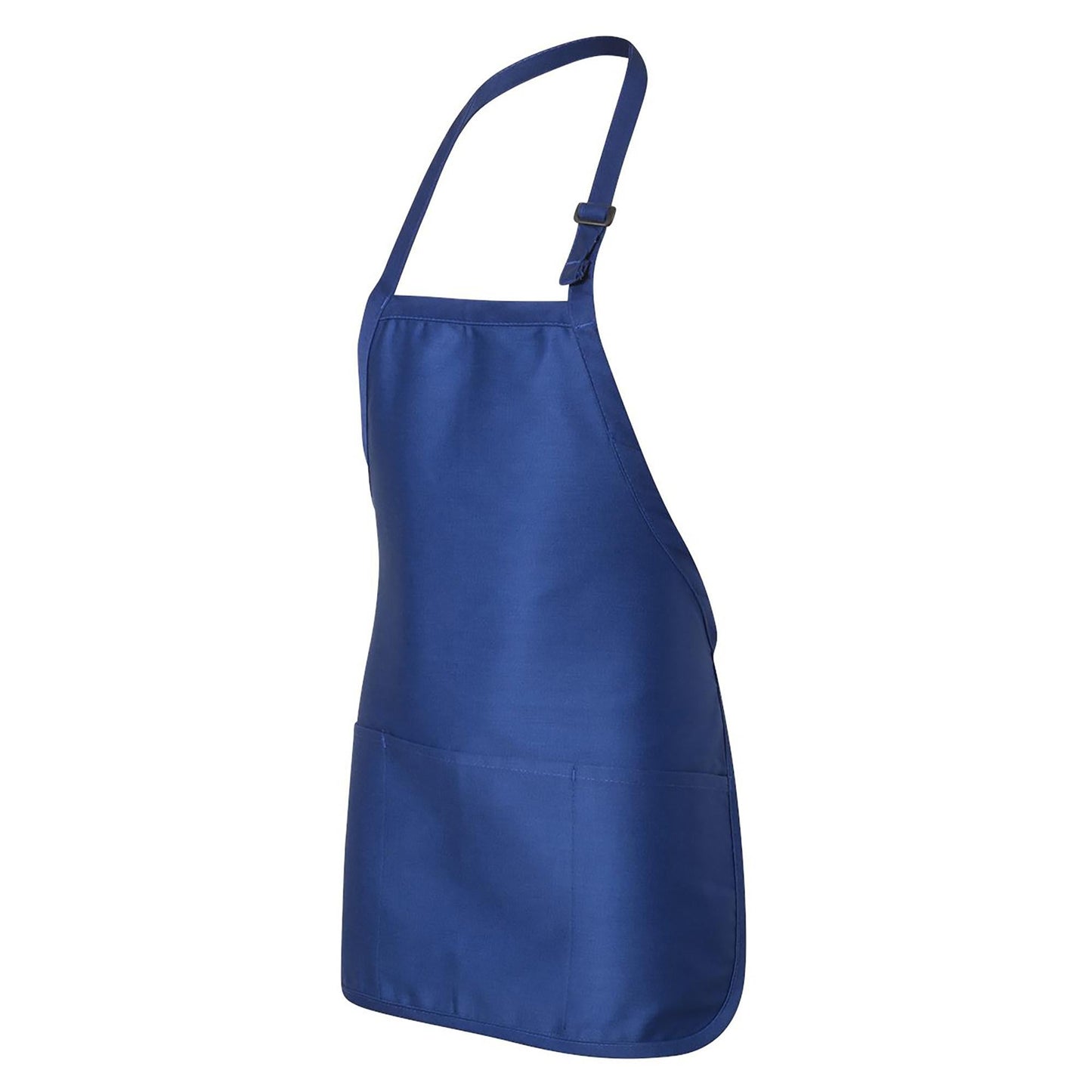 Black Aprons - Q-Tees - Full-Length With Pouch Pocket