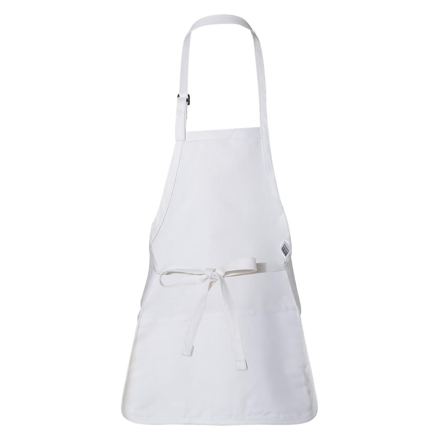 Black Aprons - Q-Tees - Full-Length With Pouch Pocket