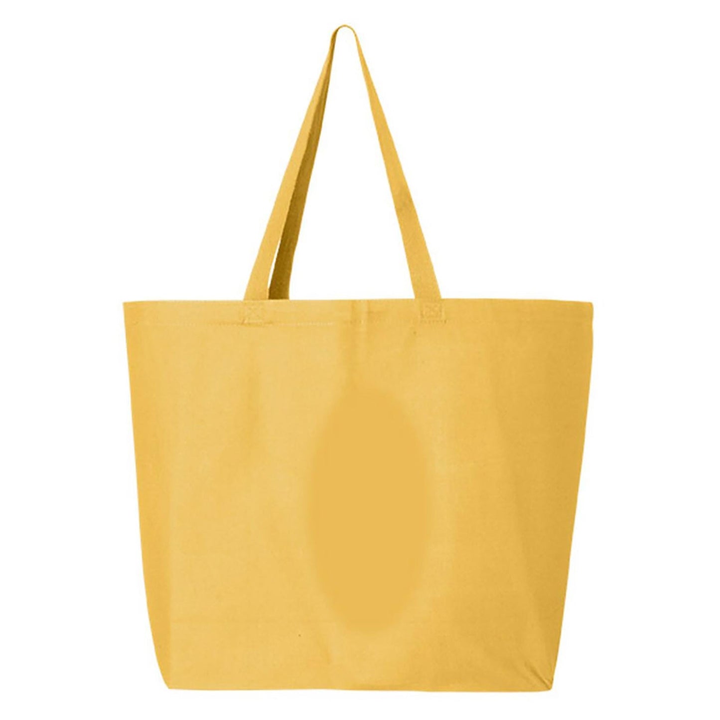 Black Tote Bag - Q-Tees - Durable Cotton Canvas