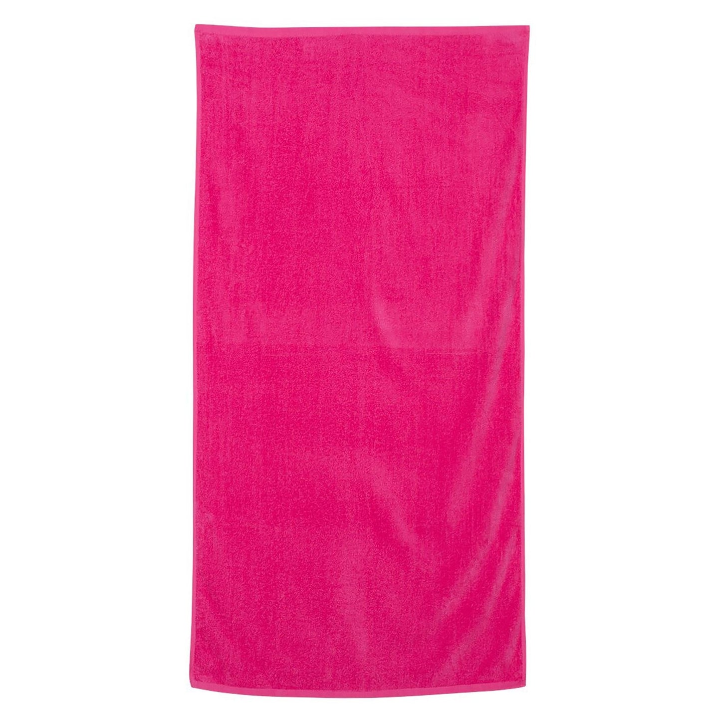 Black Velour Beach Towel - Q-Tees - Soft Cotton