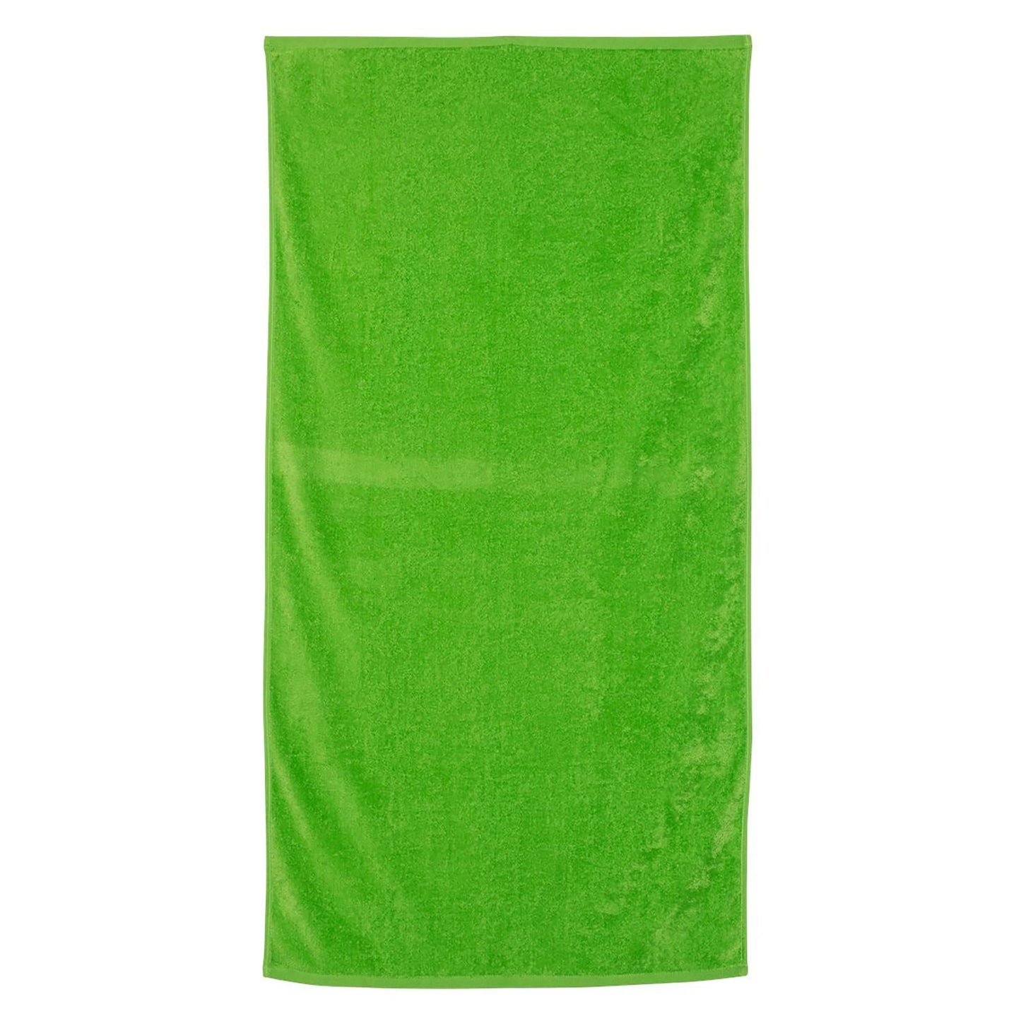 Black Velour Beach Towel - Q-Tees - Soft Cotton