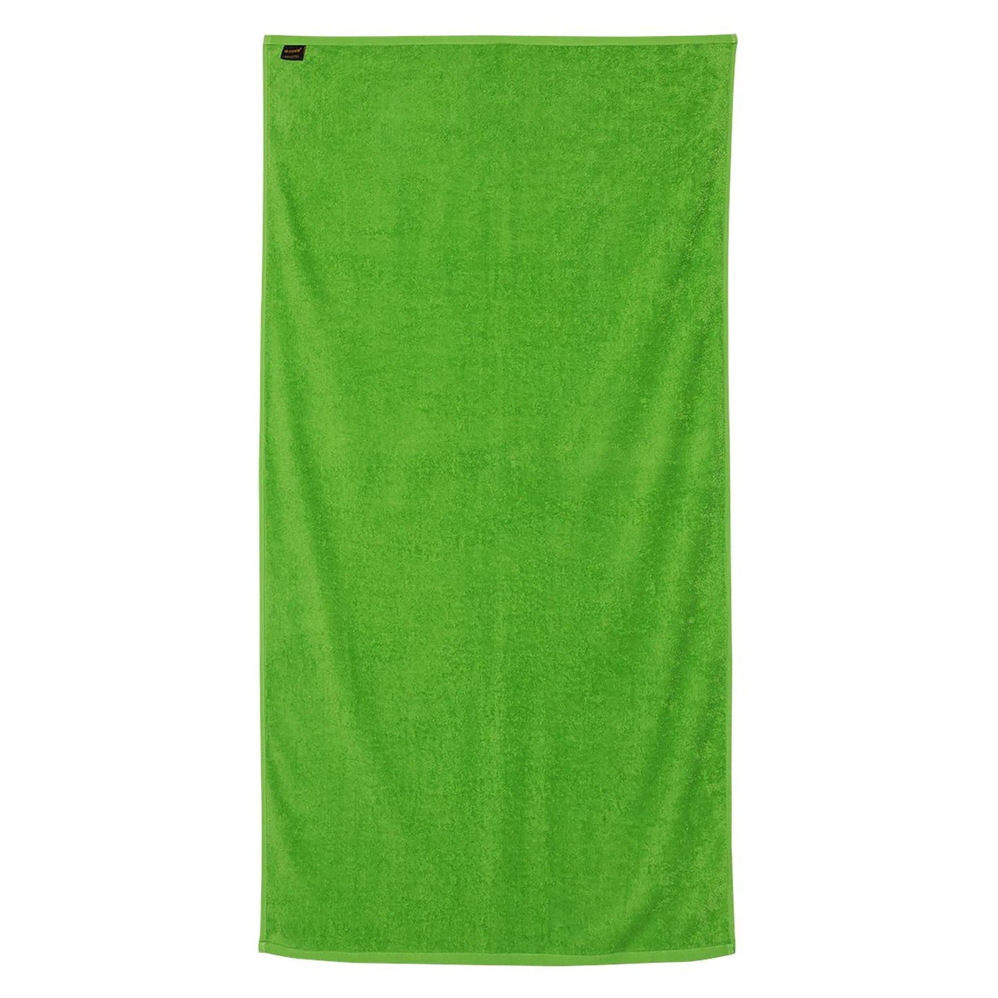 Black Velour Beach Towel - Q-Tees - Soft Cotton