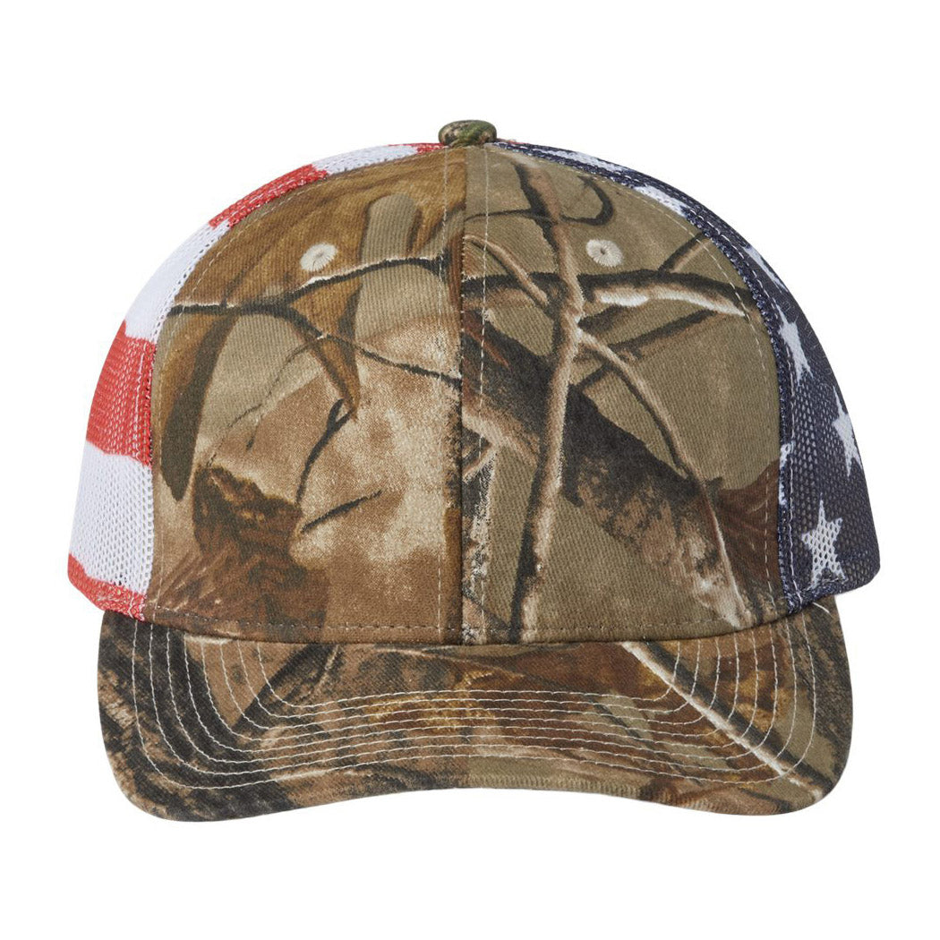 Black/USA Flag Ball Caps - Kati - Trendy Snapback