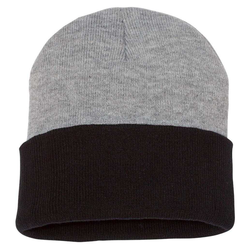 Black/Heather Beanies - Sportsman - Cozy Knit Beanie