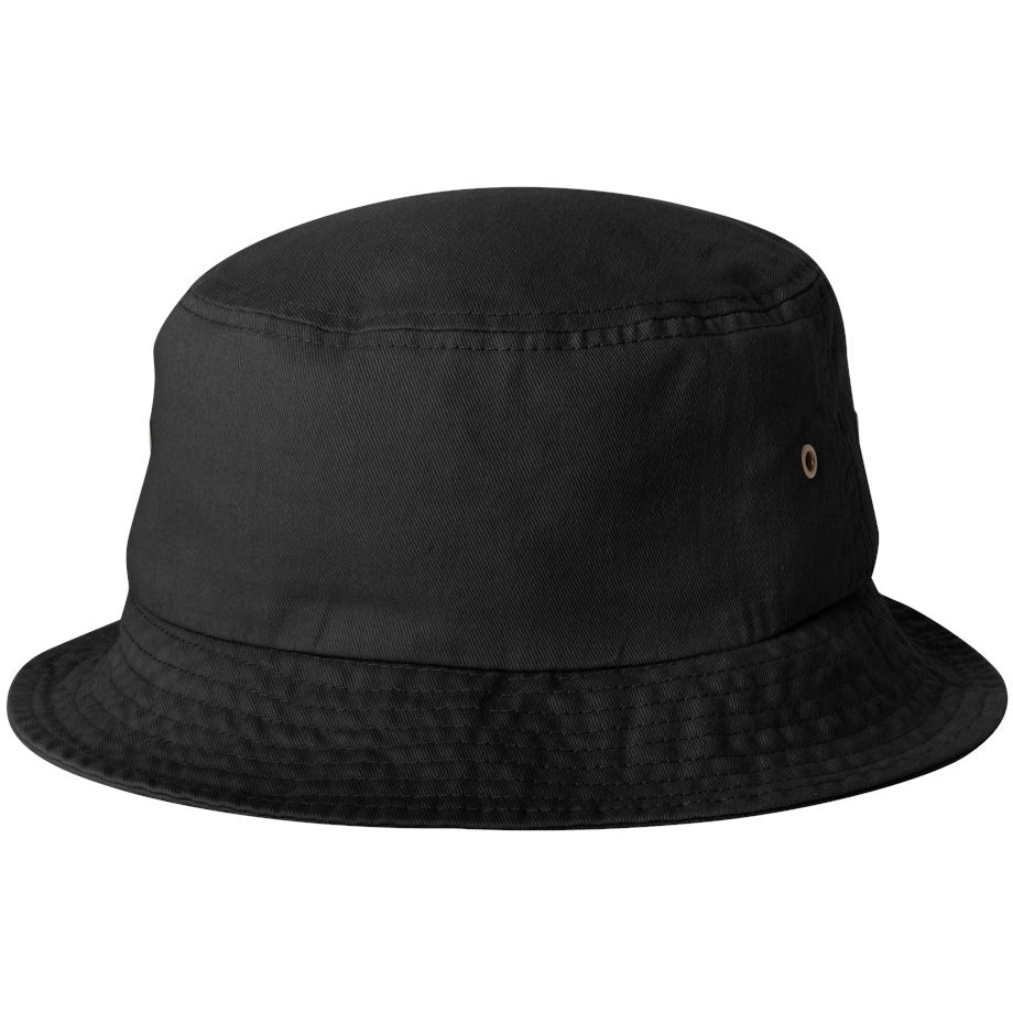 Black Bucket Hats - Sportsman - Stylish Cotton Cap
