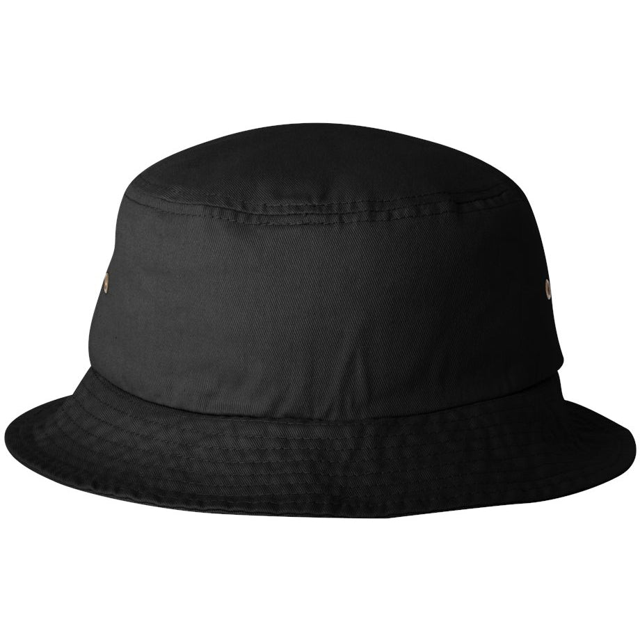 Black Bucket Hats - Sportsman - Stylish Cotton Cap