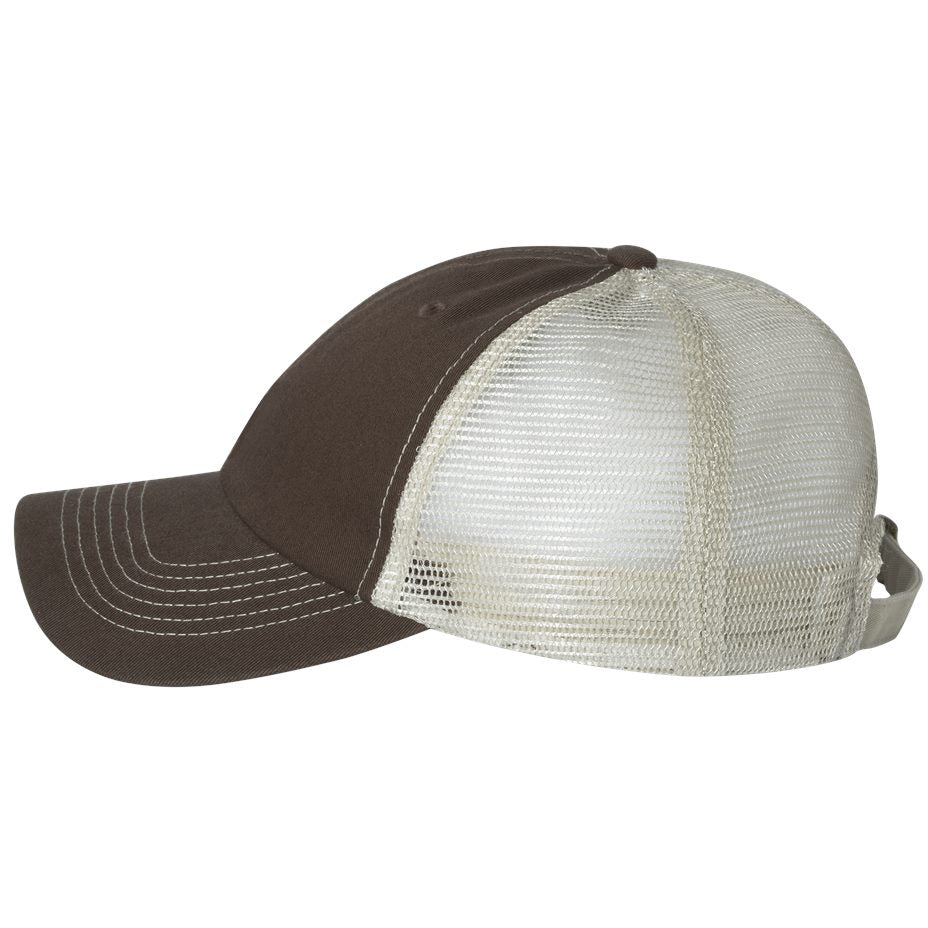 Grey/Black Ball Caps - Sportsman - Stylish Mesh Back