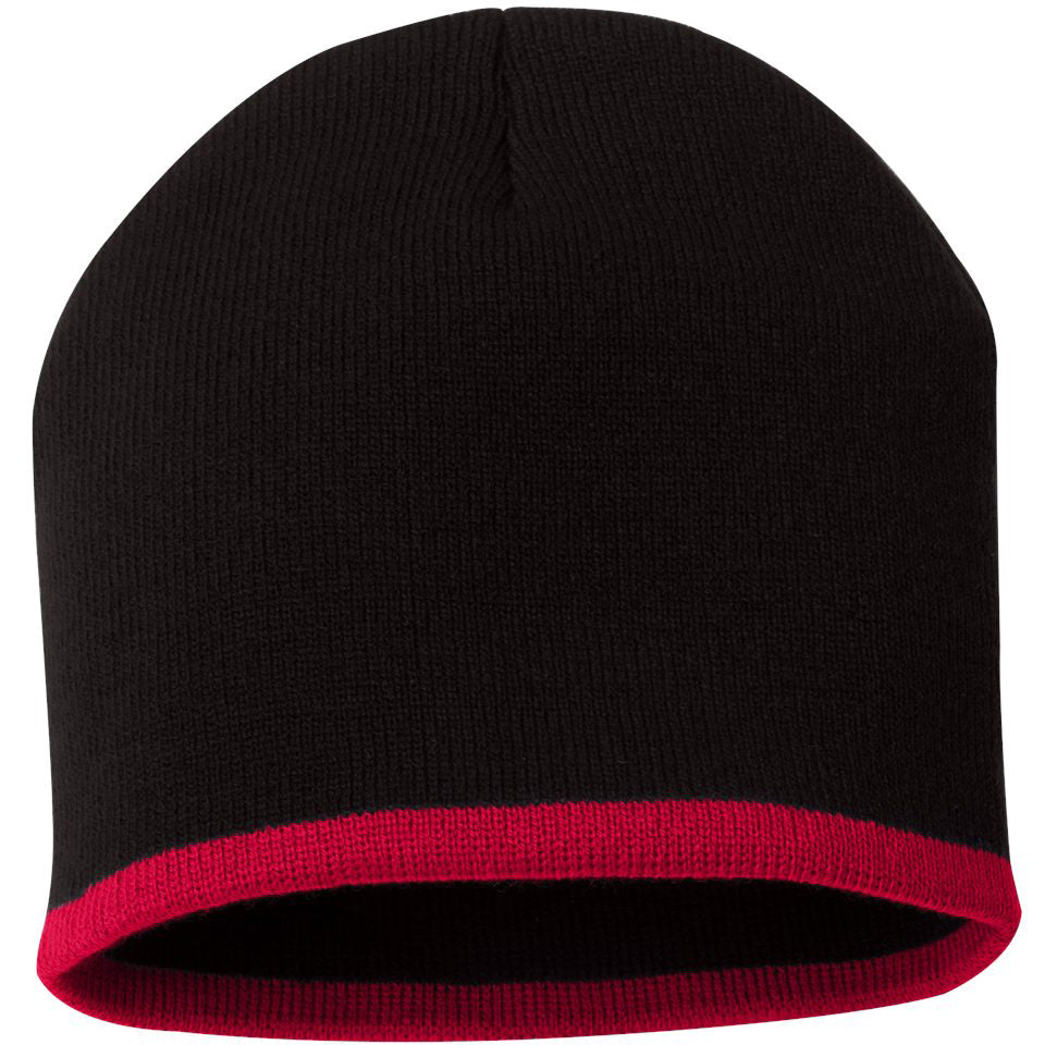 Black/White Beanies - Sportsman - Stylish Knit