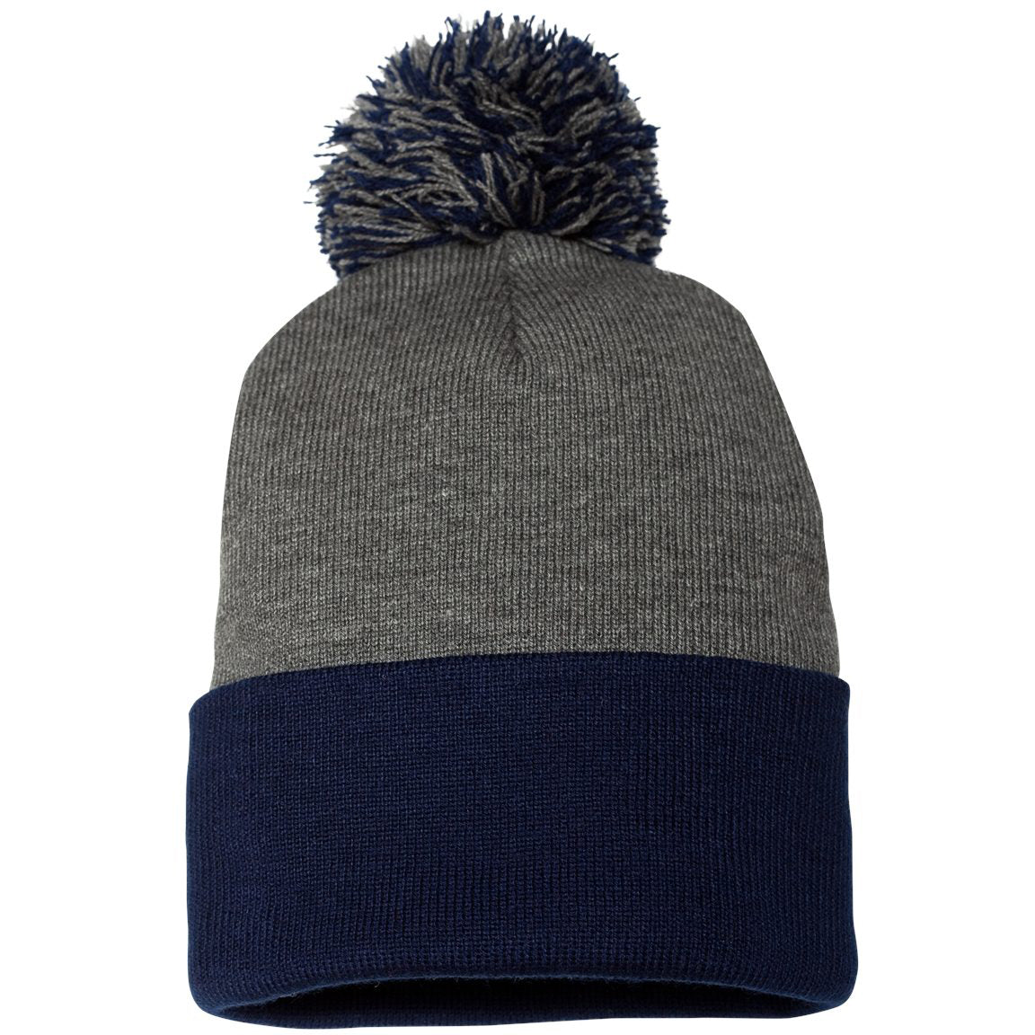 Black Beanies - Sportsman - Cozy Knit with Pom Pom
