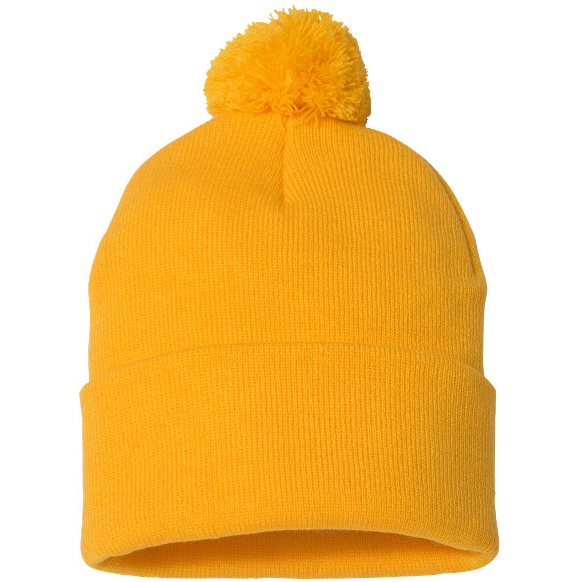 Black Beanies - Sportsman - Cozy Knit with Pom Pom