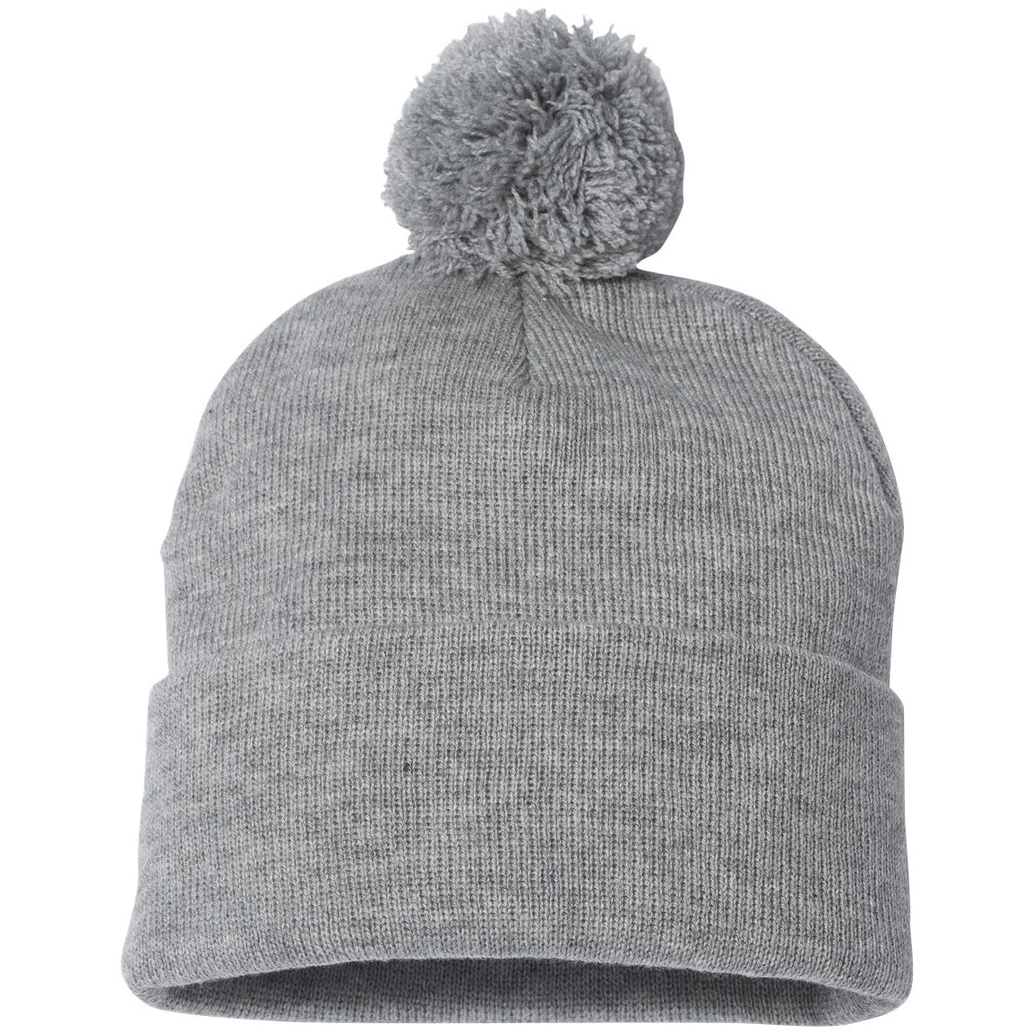 Black Beanies - Sportsman - Cozy Knit with Pom Pom