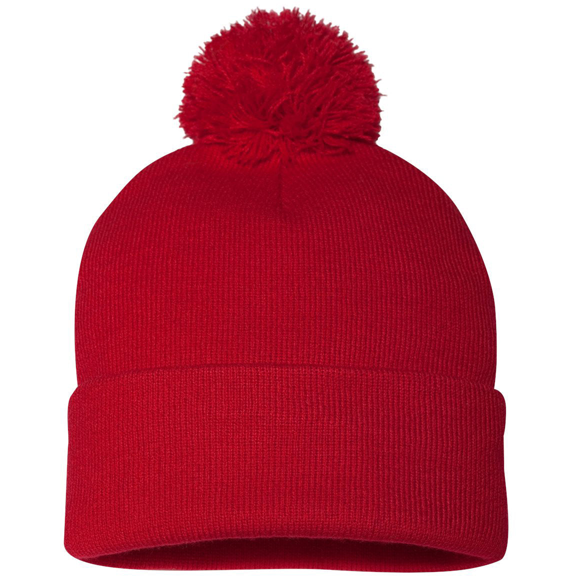 Black Beanies - Sportsman - Cozy Knit with Pom Pom