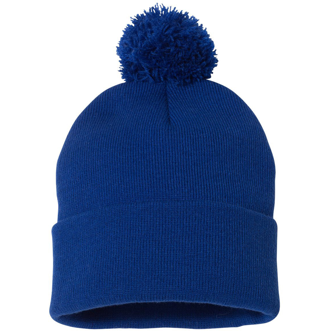Black Beanies - Sportsman - Cozy Knit with Pom Pom