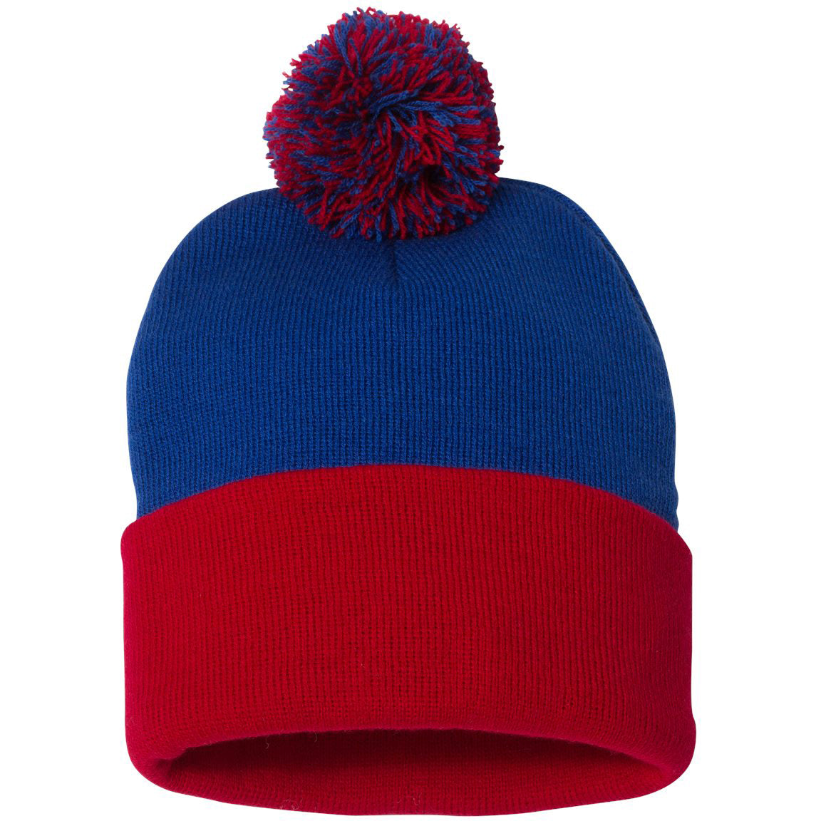 Black Beanies - Sportsman - Cozy Knit with Pom Pom