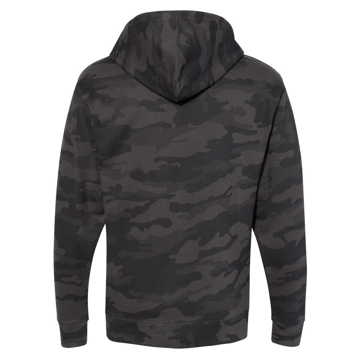Black Camo Sweatshirts - Independent Trading Co. - Comfortable Fit
