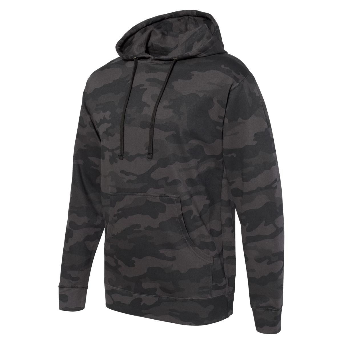 Black Camo Sweatshirts - Independent Trading Co. - Comfortable Fit