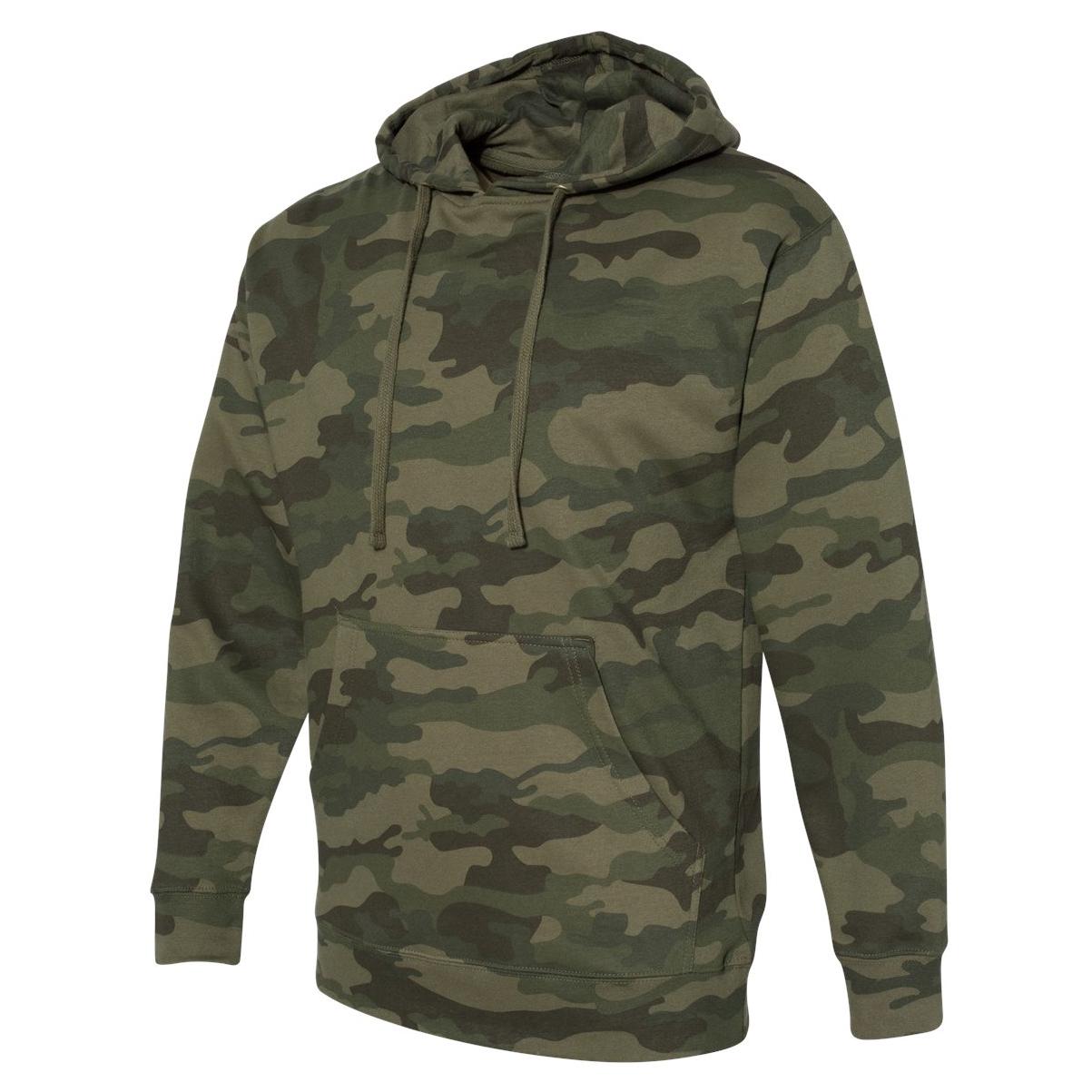 Black Camo Sweatshirts - Independent Trading Co. - Comfortable Fit