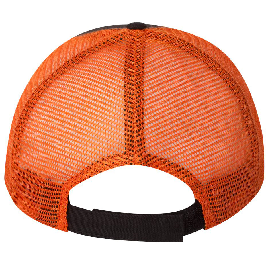 Black/Gold Ball Cap - Sportsman - Bio-Washed Twill