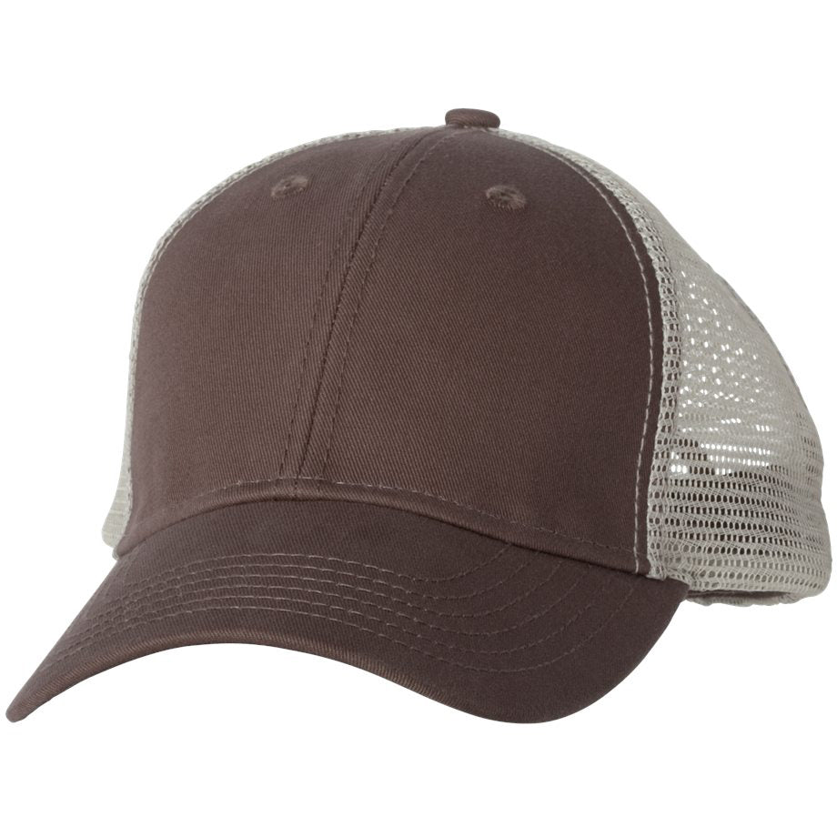 Black/Gold Ball Cap - Sportsman - Bio-Washed Twill