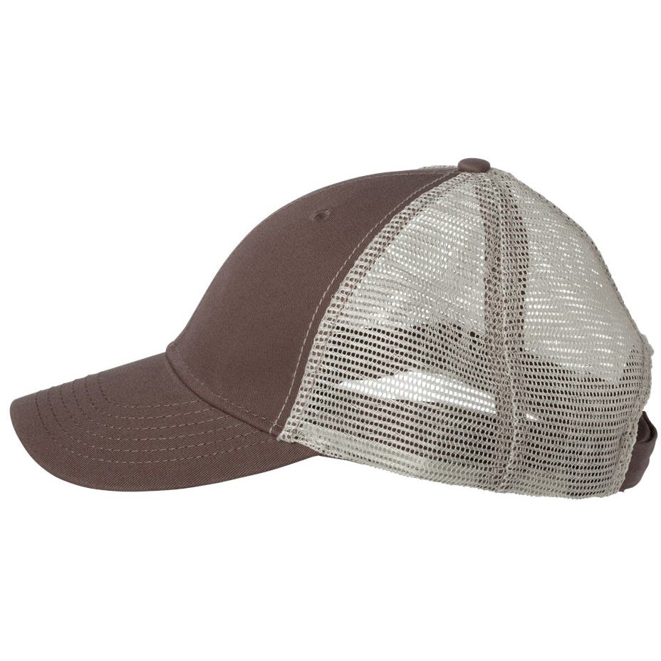Black/Gold Ball Cap - Sportsman - Bio-Washed Twill